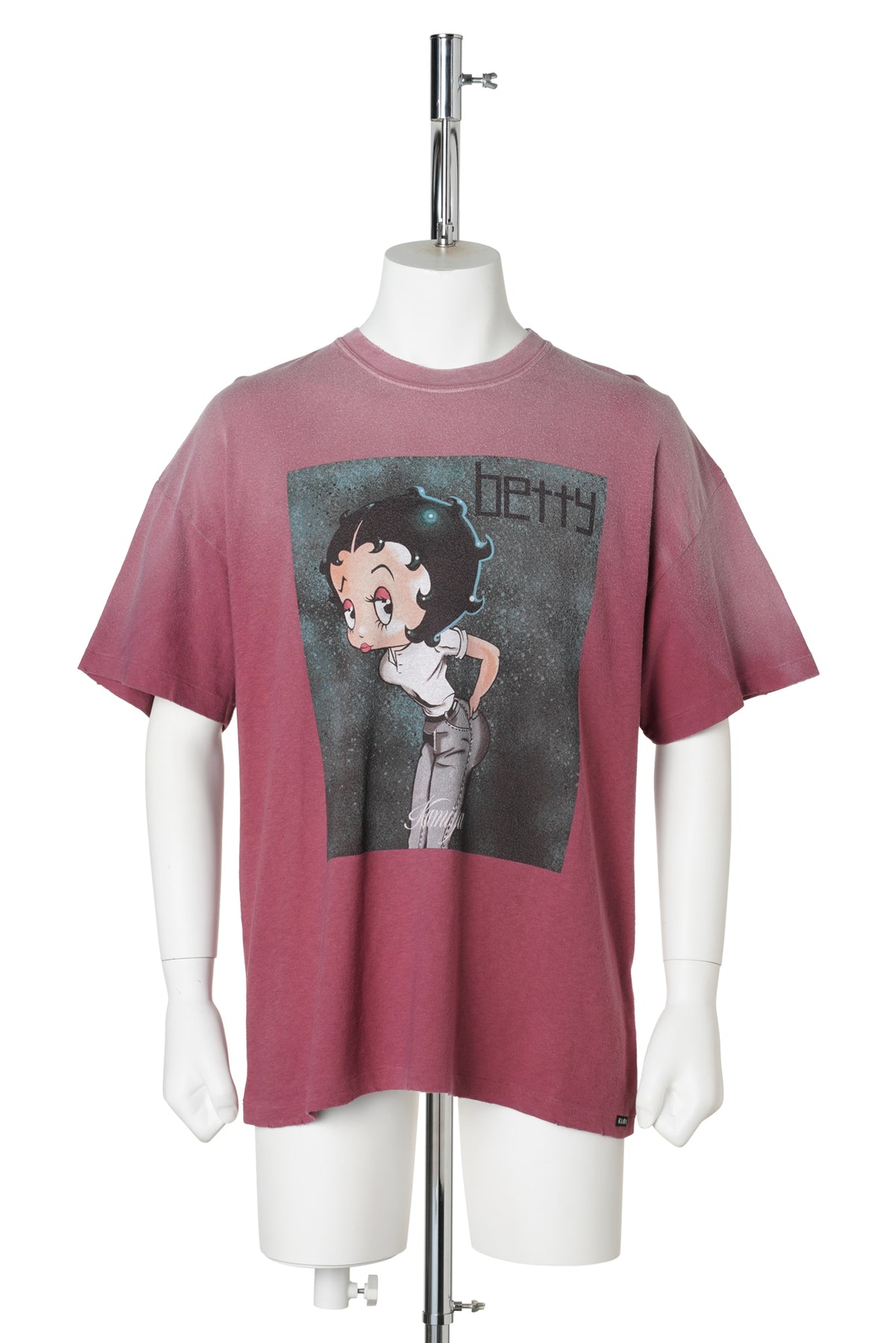 BETTY BOOP TEE / WINE