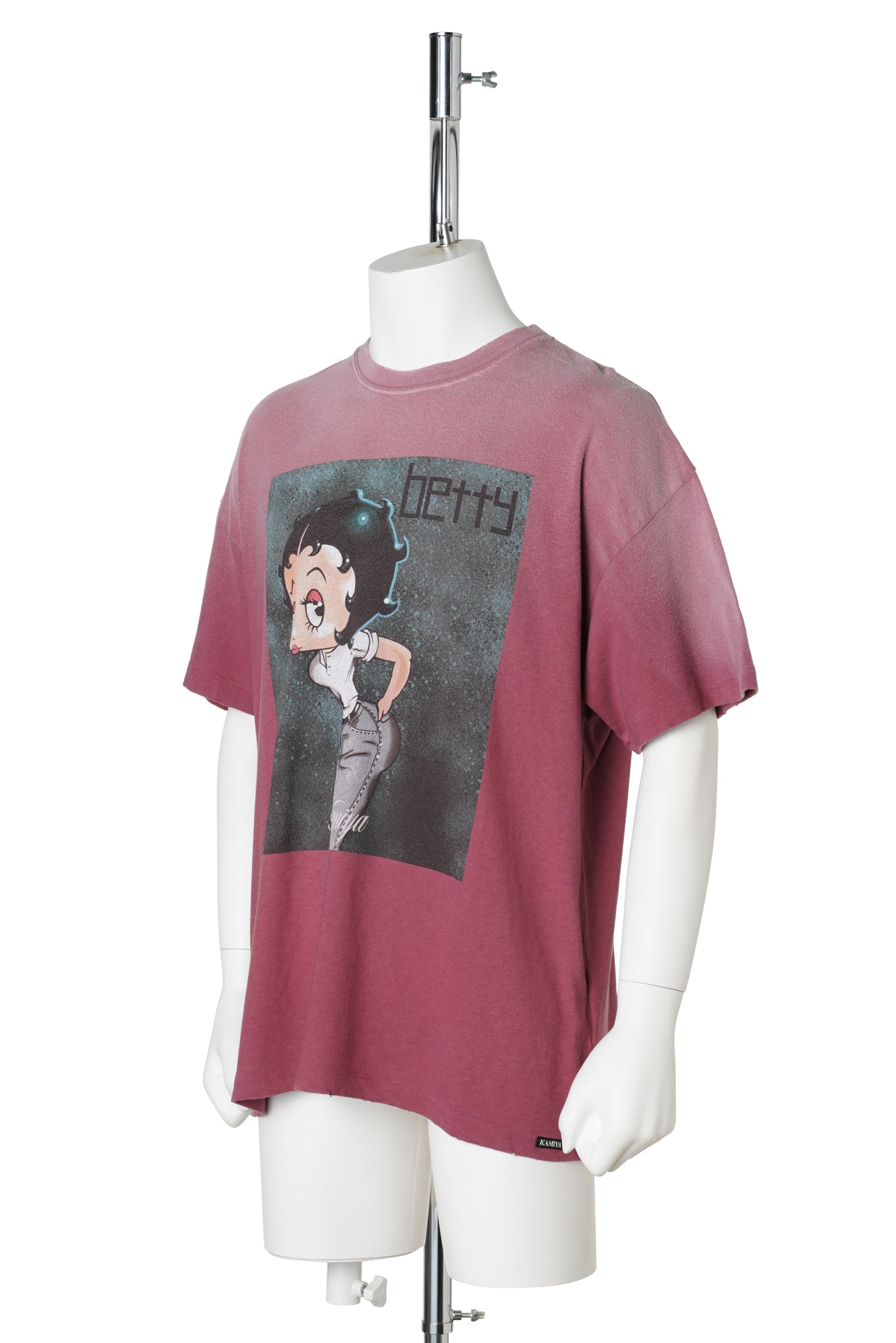 BETTY BOOP TEE / WINE