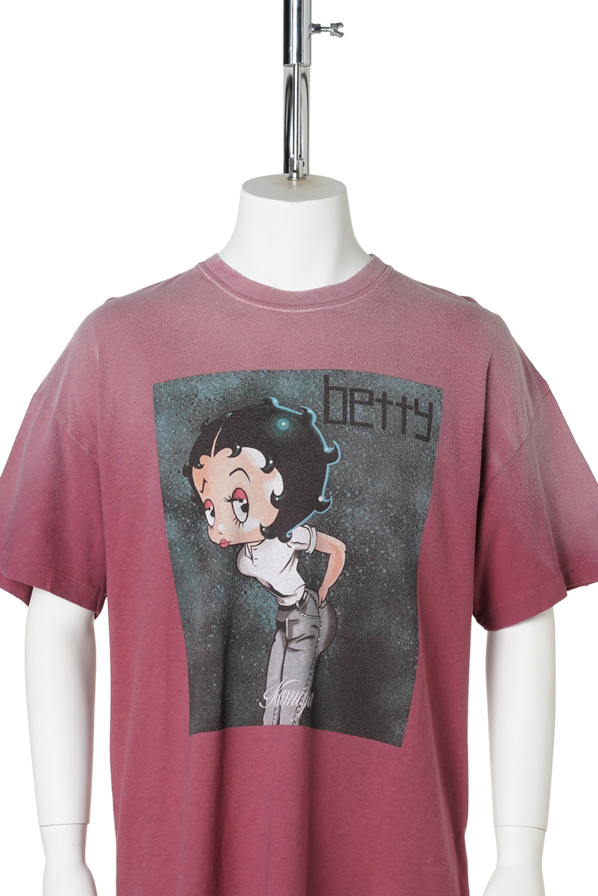 BETTY BOOP TEE / WINE