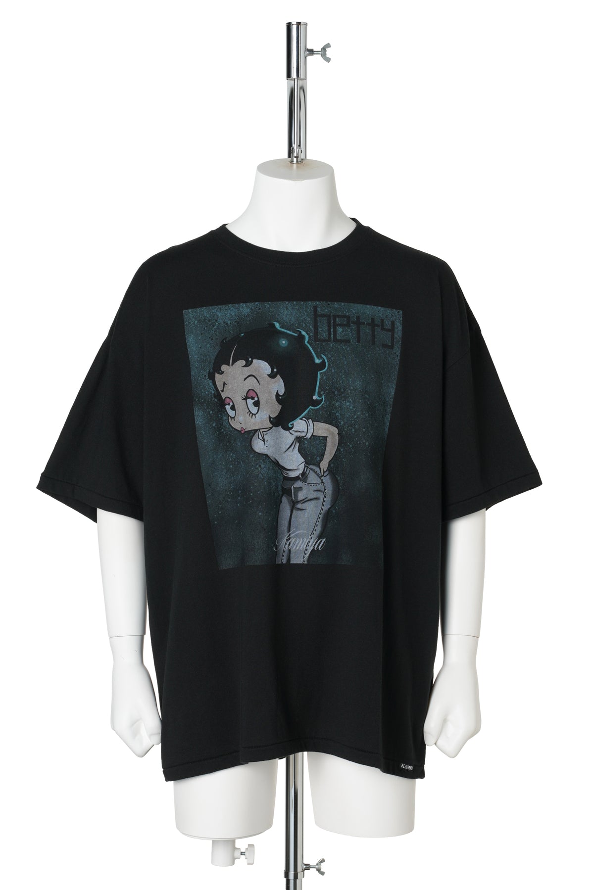 I’M COMING OUT BETTY BOOP TEE T/C / BLACK