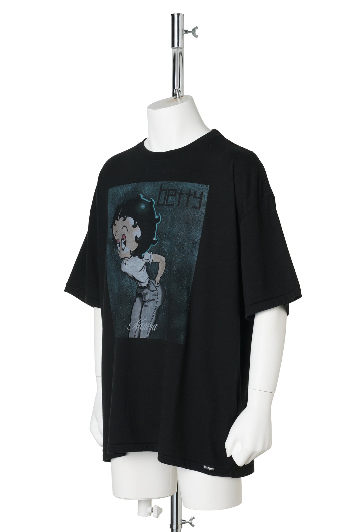 I’M COMING OUT BETTY BOOP TEE T/C / BLACK