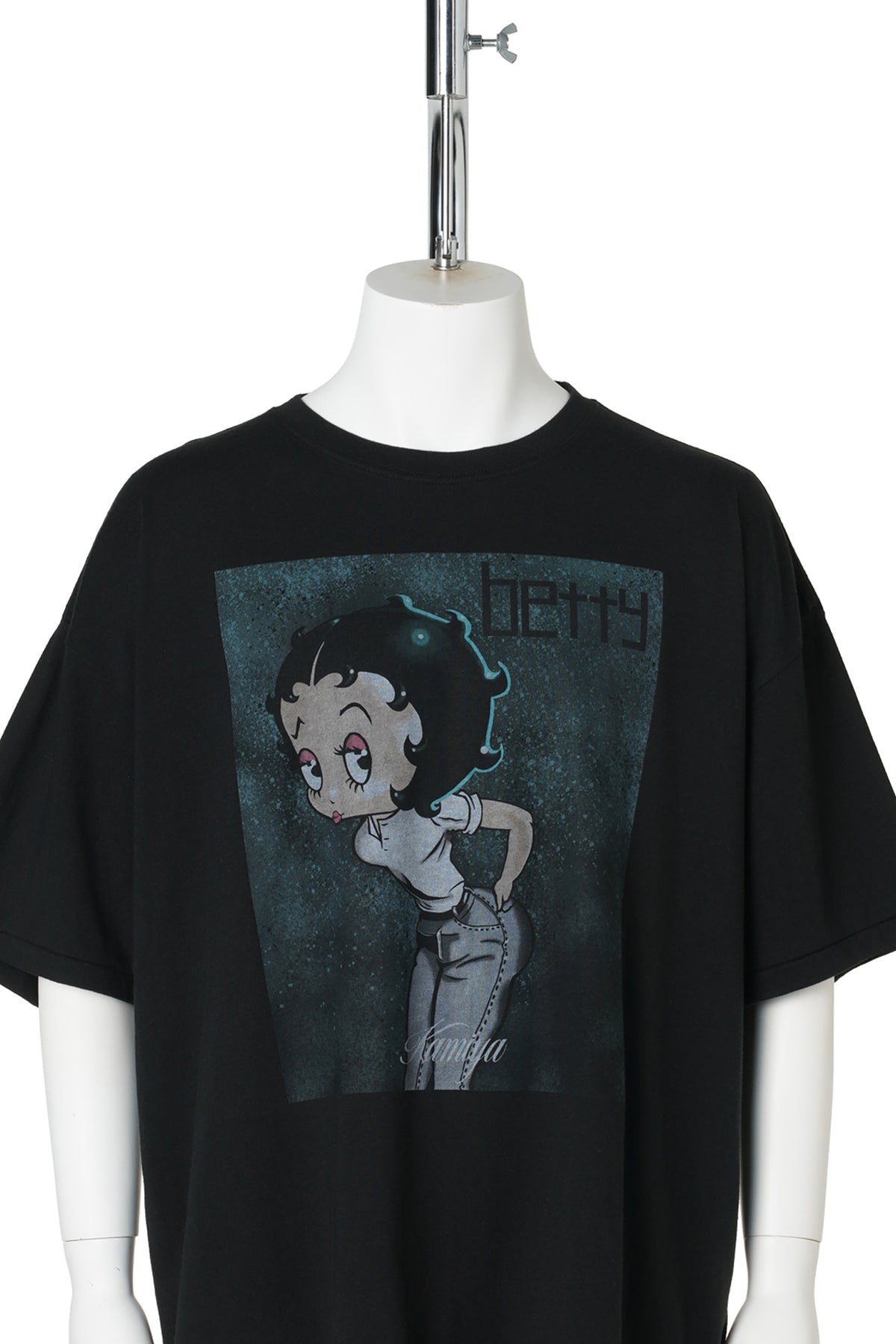 I’M COMING OUT BETTY BOOP TEE T/C / BLACK