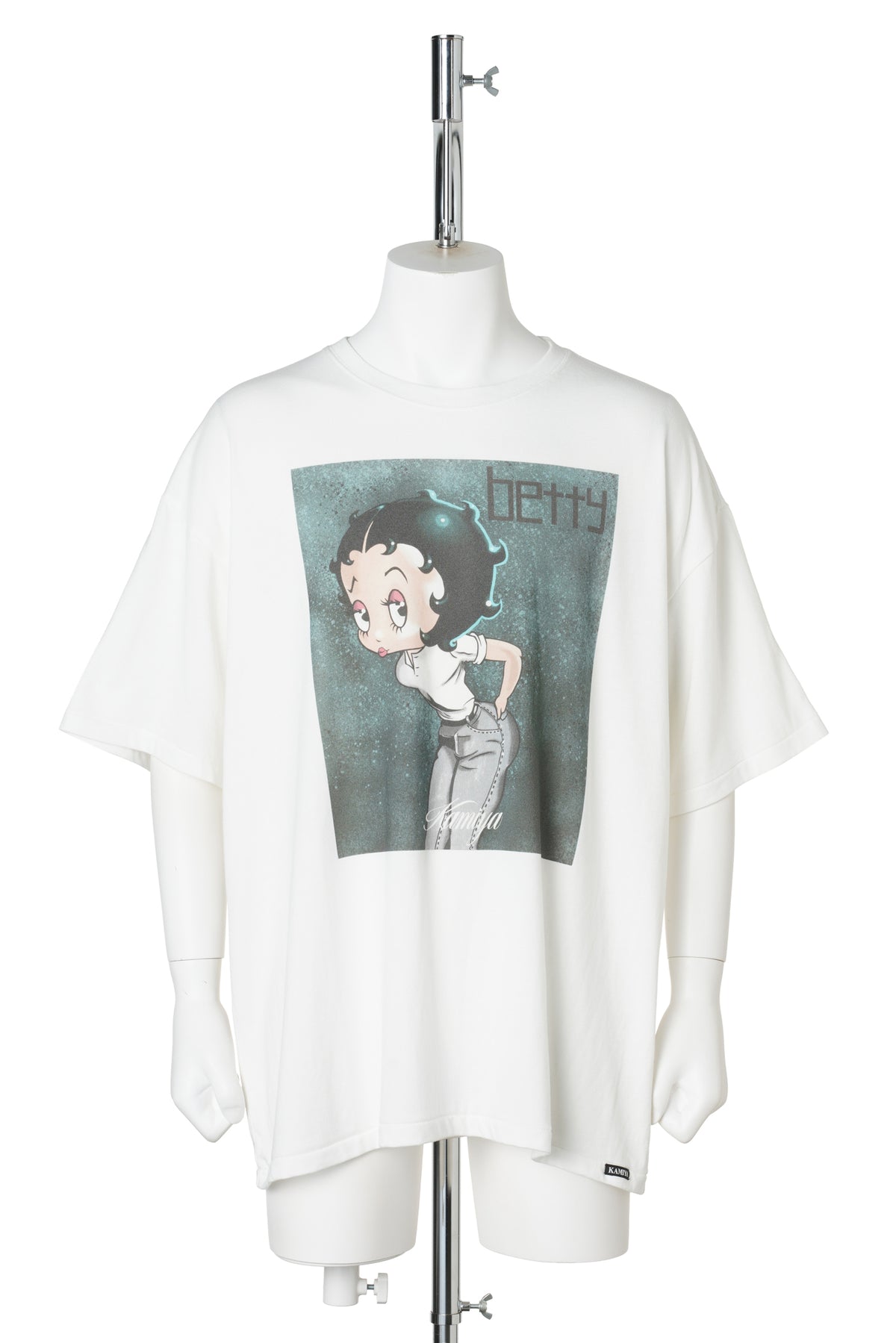 I’M COMING OUT BETTY BOOP TEE T/C / WHITE