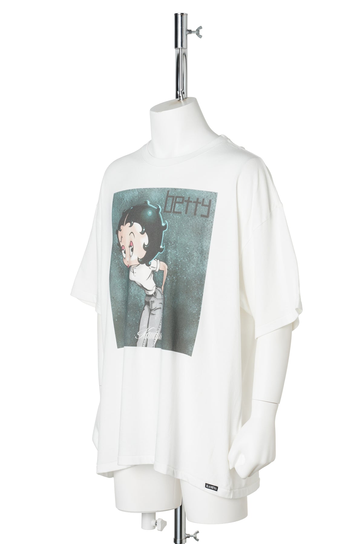 I’M COMING OUT BETTY BOOP TEE T/C / WHITE