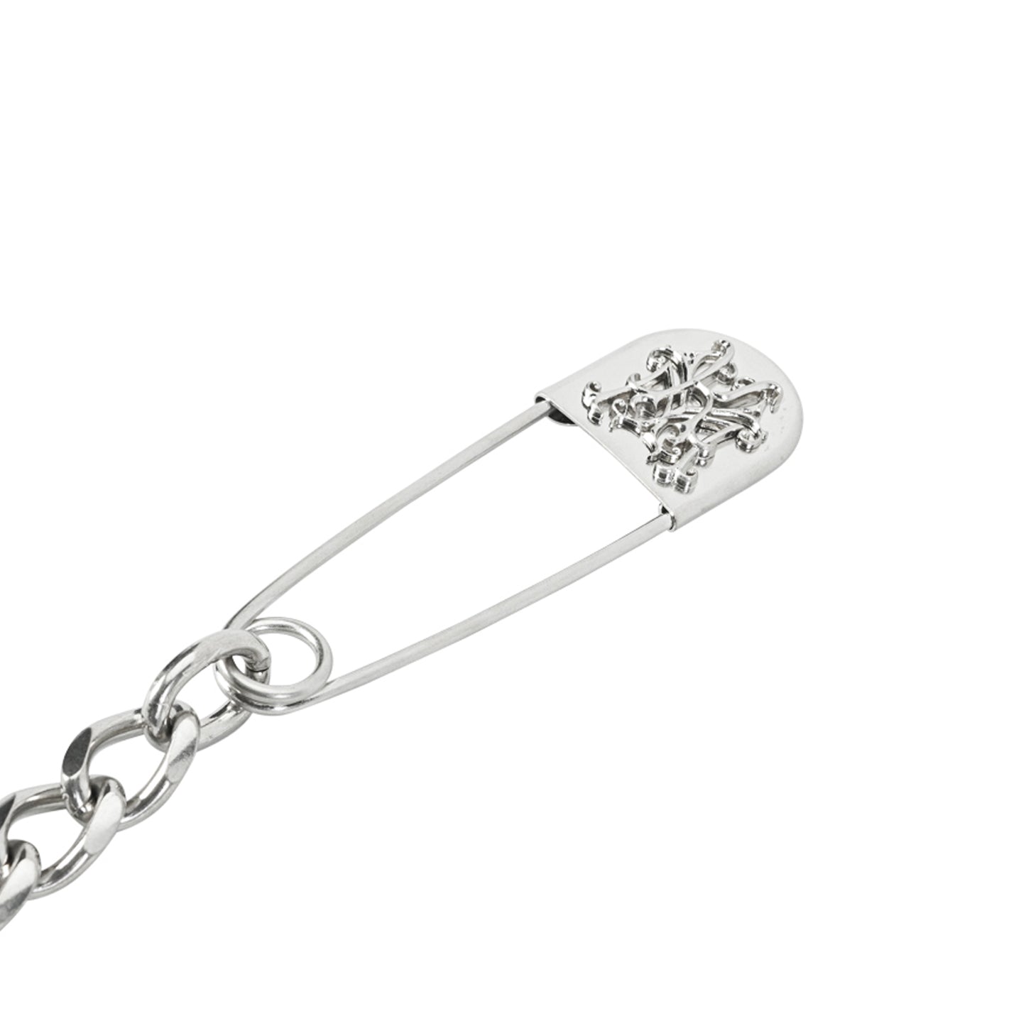 “KMY” LONG WALLET CHAIN / SILVER