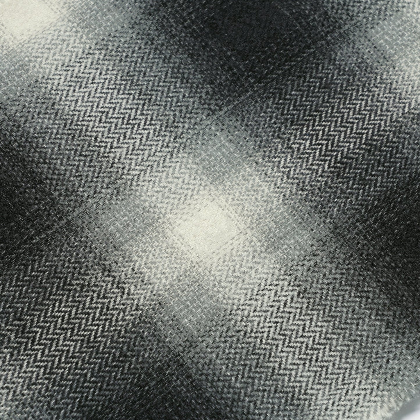 CA4LA × KAMIYA HOODED CHECKED STOLE / BLACK