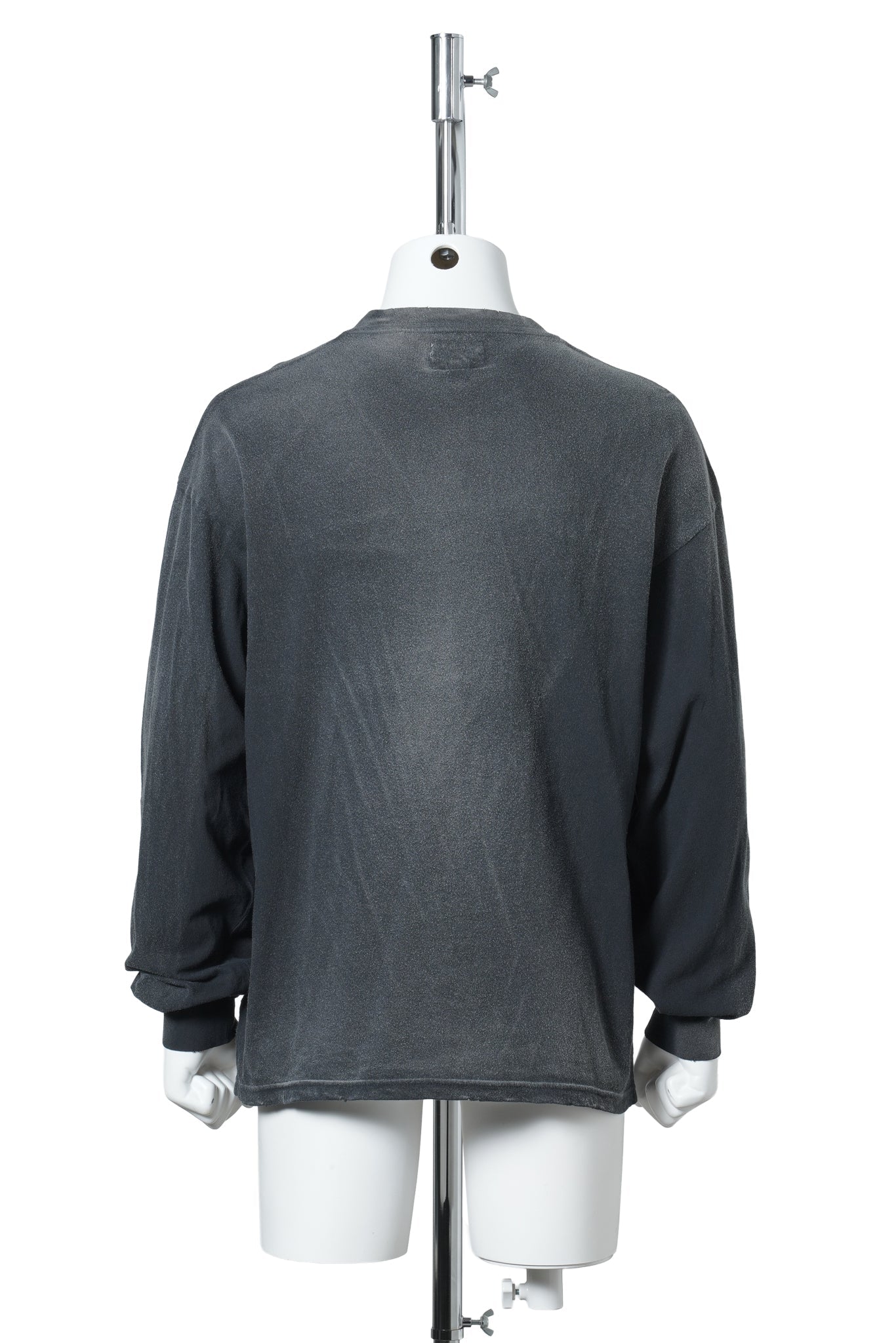 “LOVING” L/S POCKET TEE / BLACK