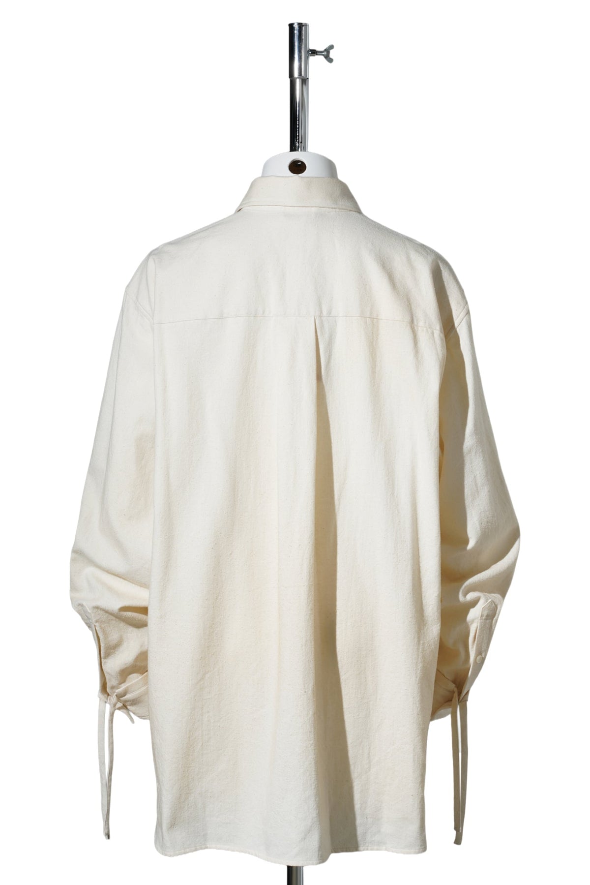ASH FADE DRAWSTRING CUFF SHIRT / IVORY – GR8