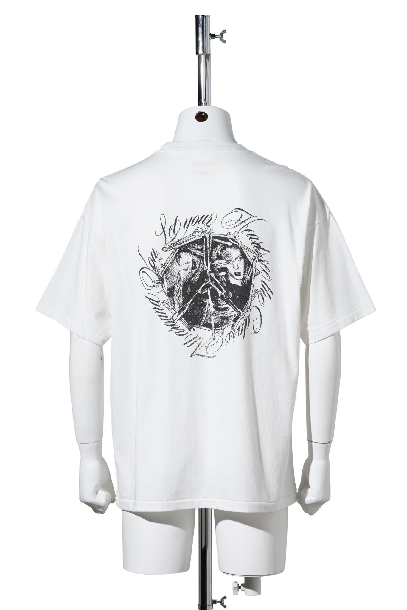 “SWEET SMILE” TEE T/C / WHITE