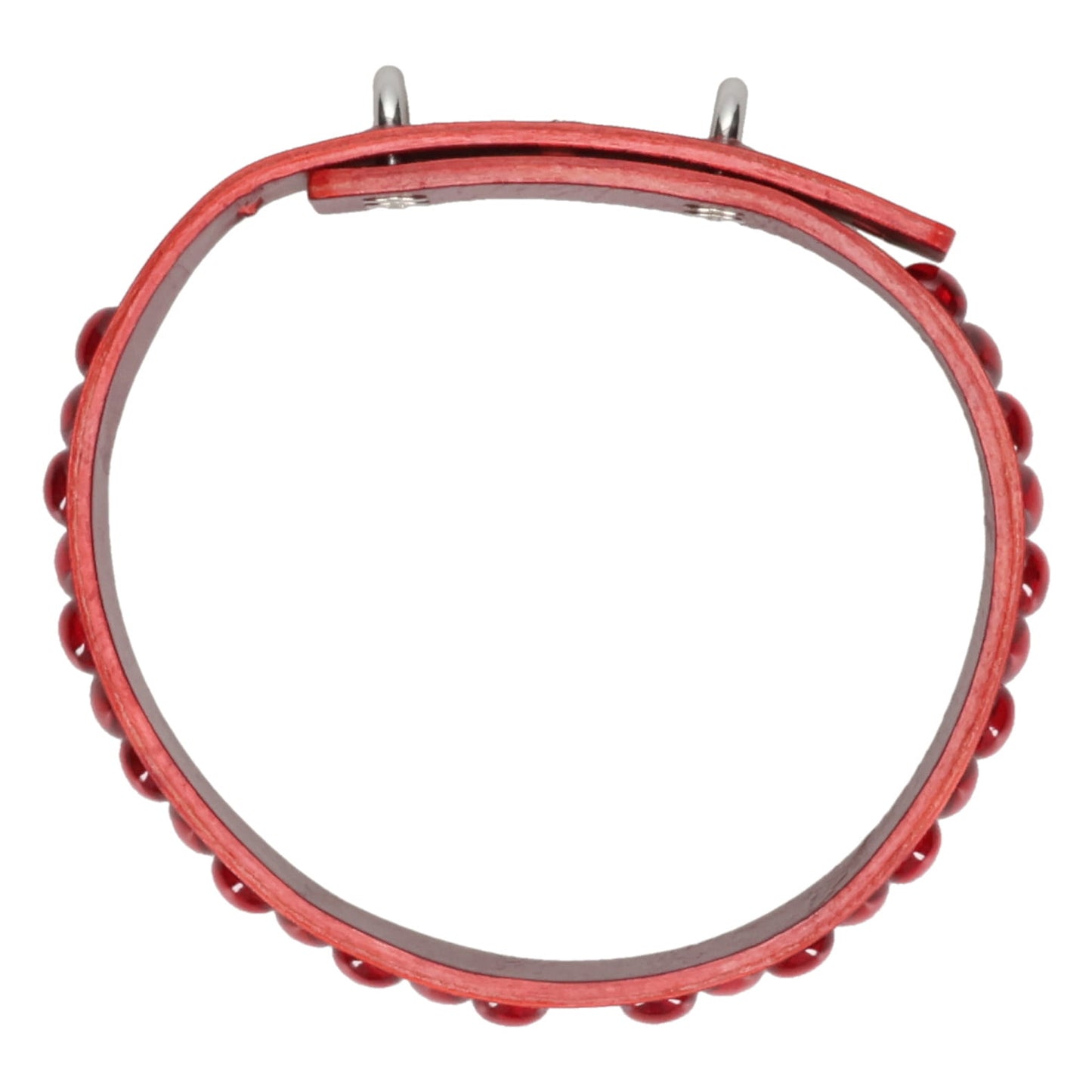 HEMATITE CHOKER / RED