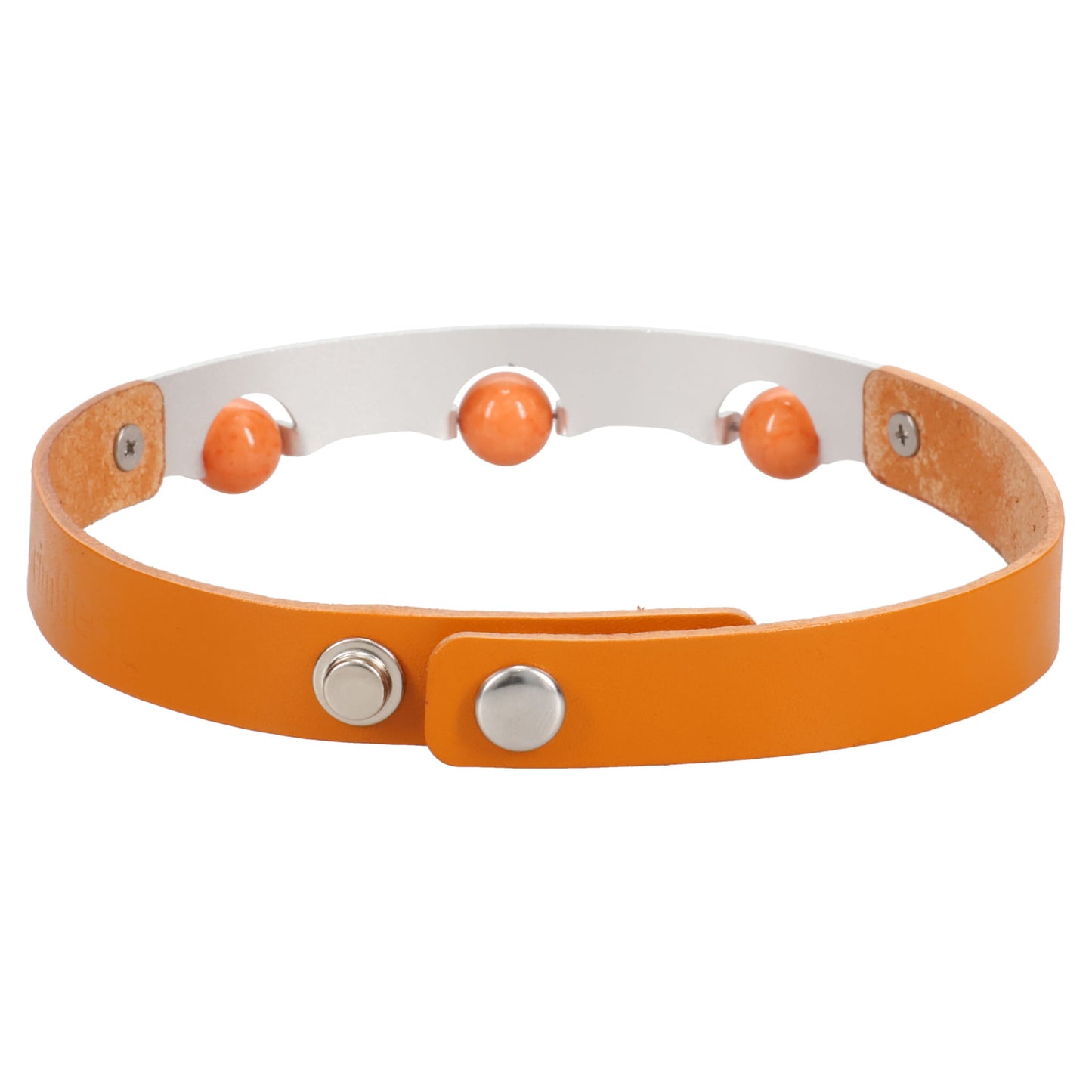 JADE NECKLACE / PERSIAN/ORANGE