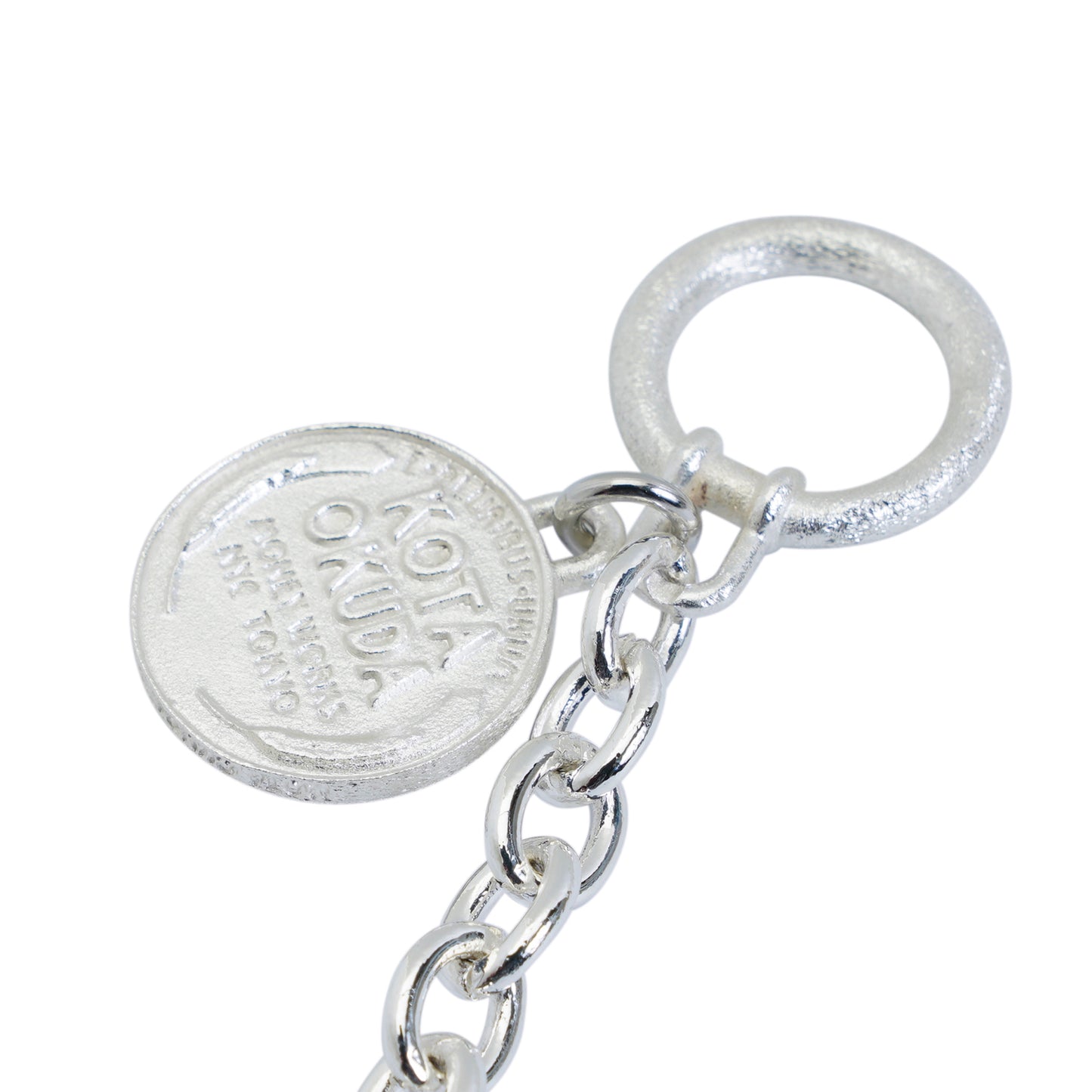 BRACELET-CHAIN - DOLLAR-SILVER / SILVER