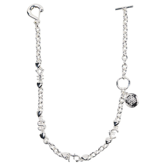 WALLET CHAIN HART-SILVER / SILVER