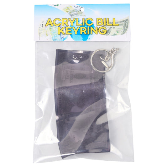 ACRYLIC KEYRING / BLACK