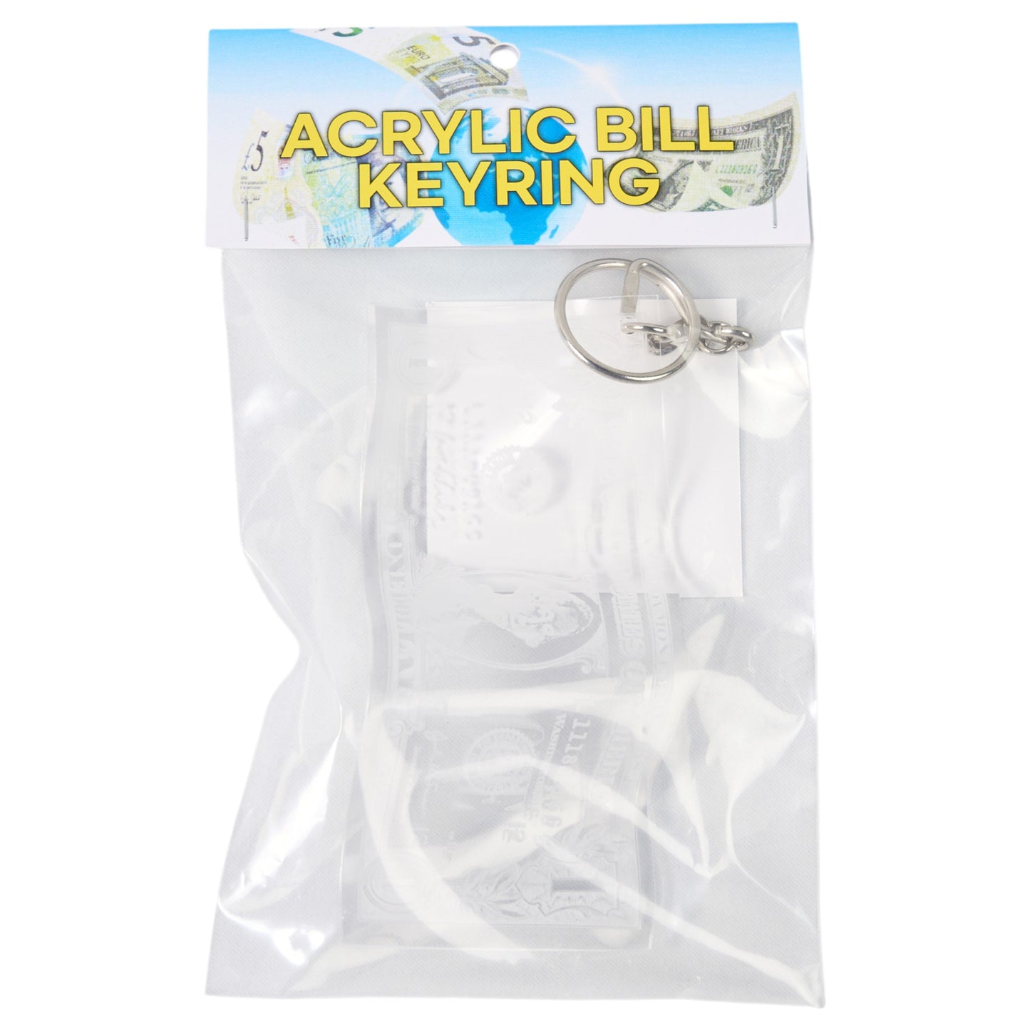 ACRYLIC KEYRING / CLEAR