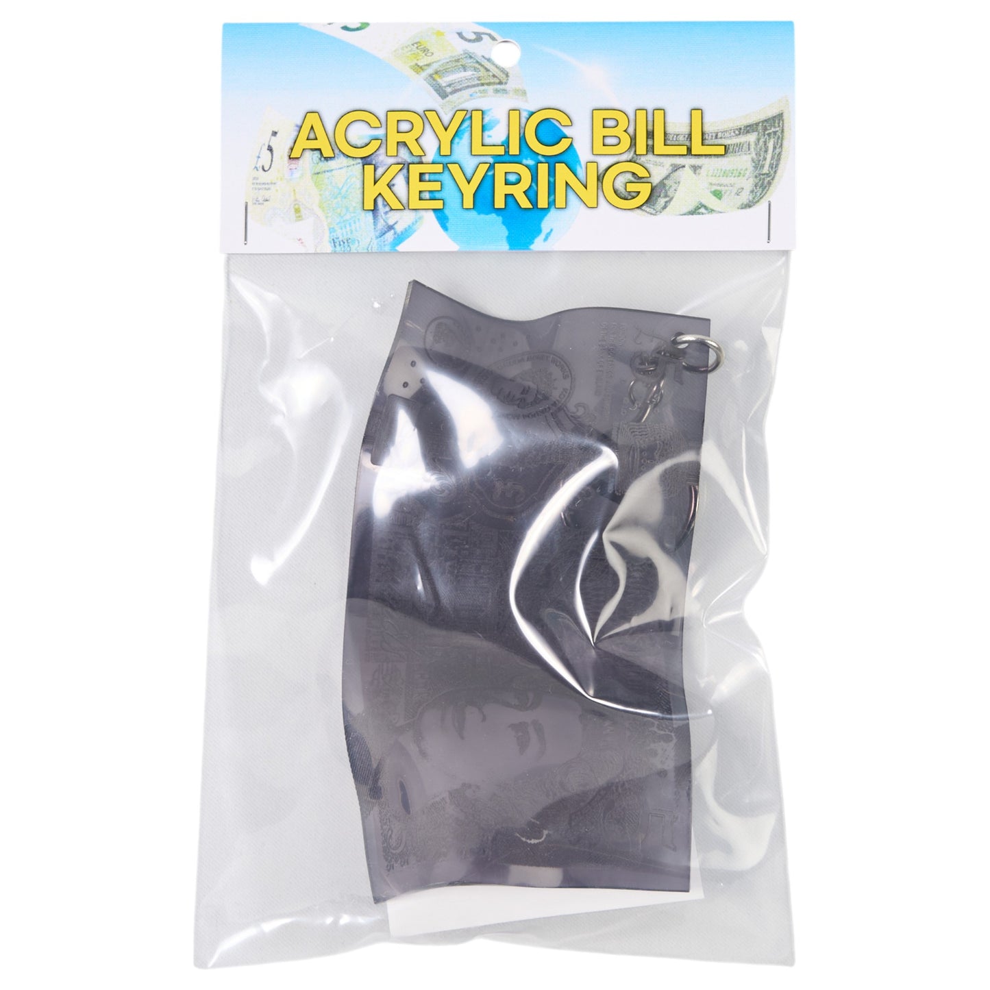 ACRYLIC KEYRING / BLACK