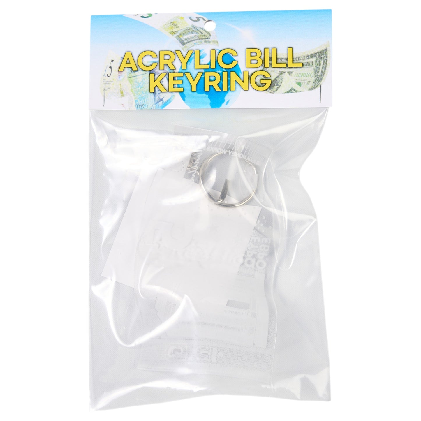 ACRYLIC KEYRING / CLEAR