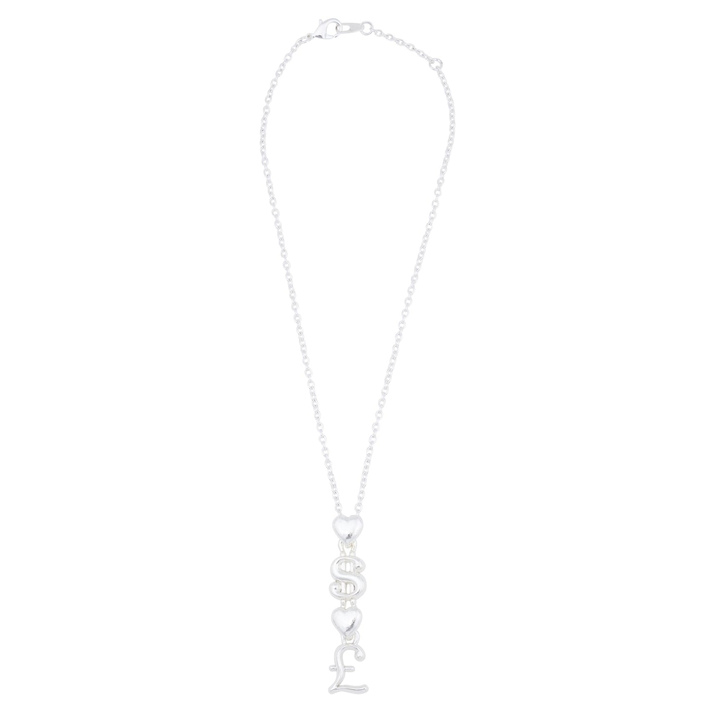 PENDANT NECKLACE / SILVER