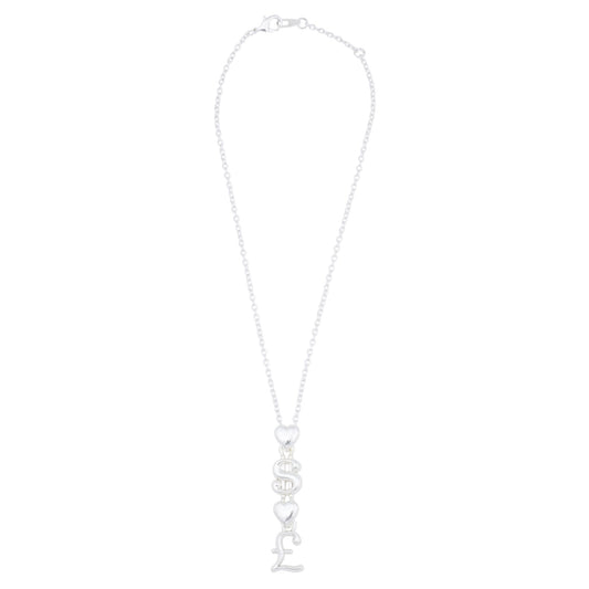 PENDANT NECKLACE / SILVER