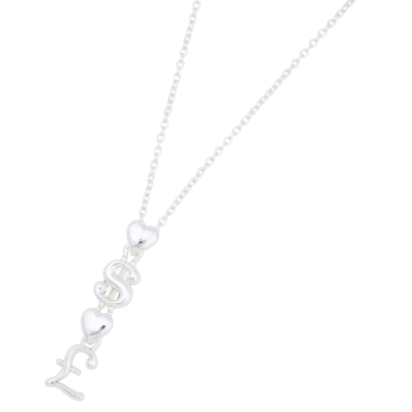 PENDANT NECKLACE / SILVER