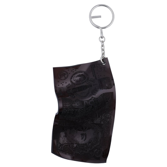 ACRYLIC KEYRING / BLACK