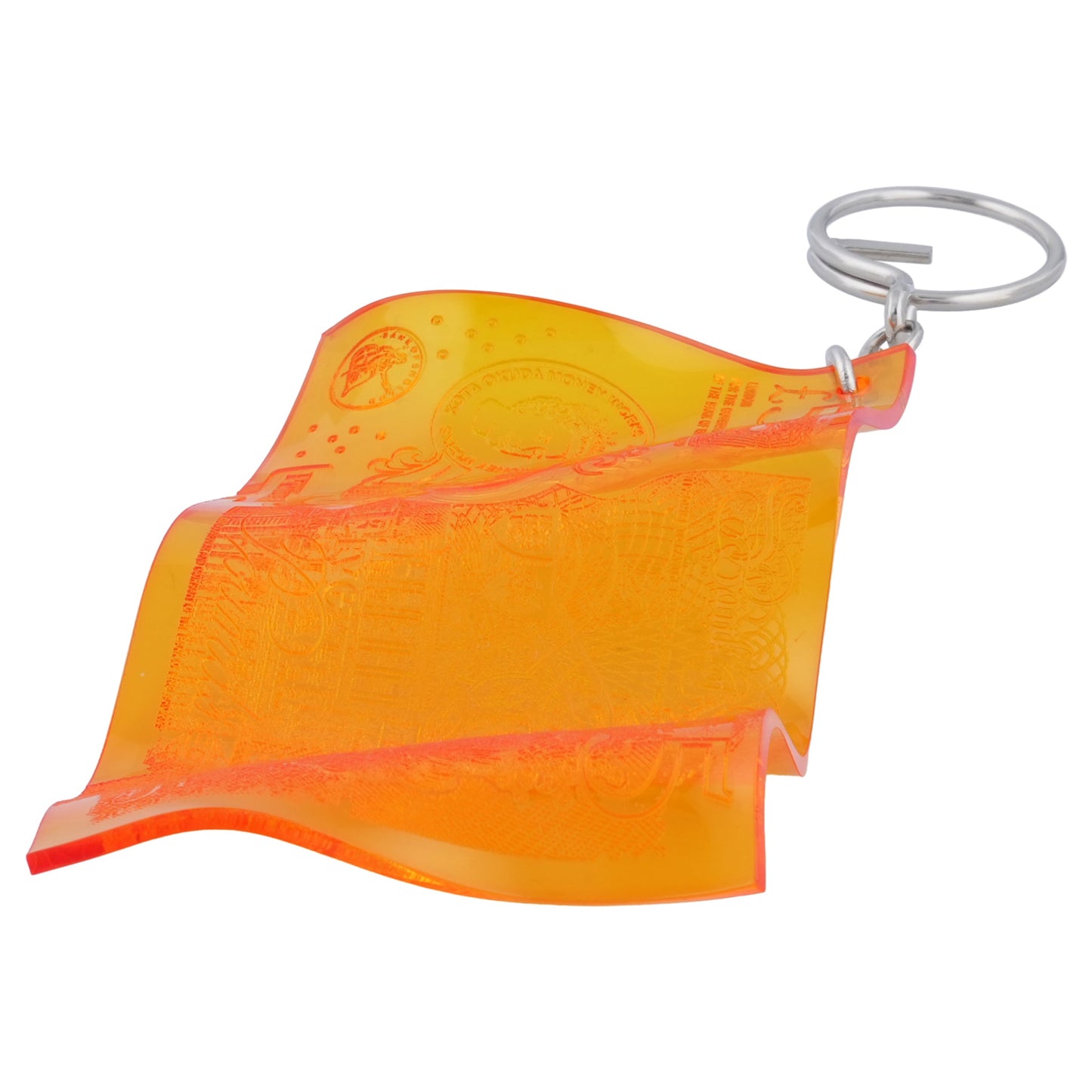 ACRYLIC KEYRING / ORANGE