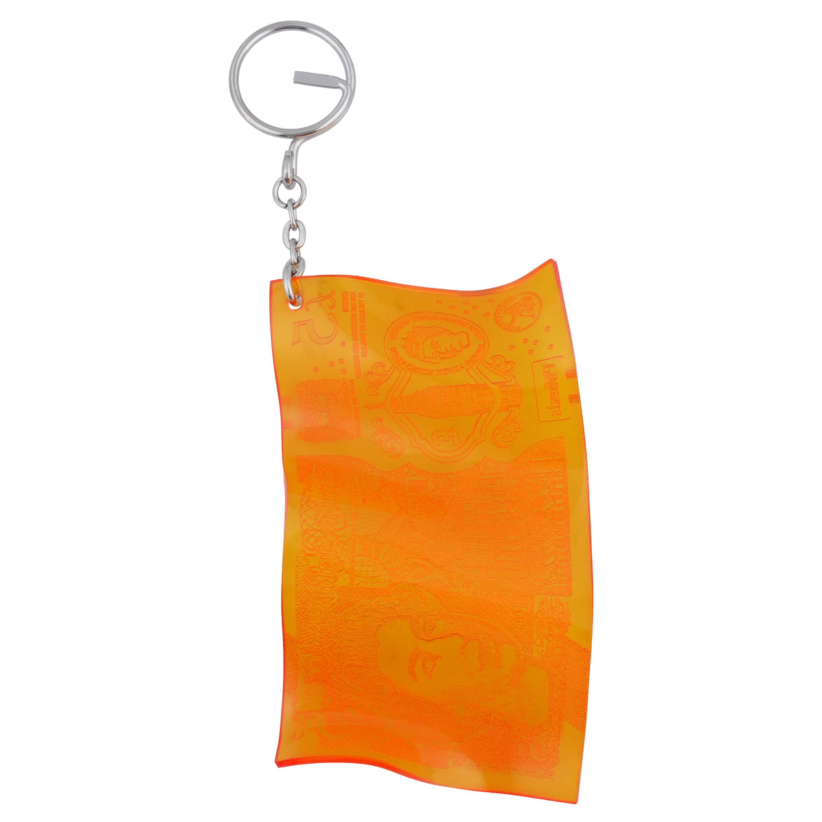 ACRYLIC KEYRING / ORANGE