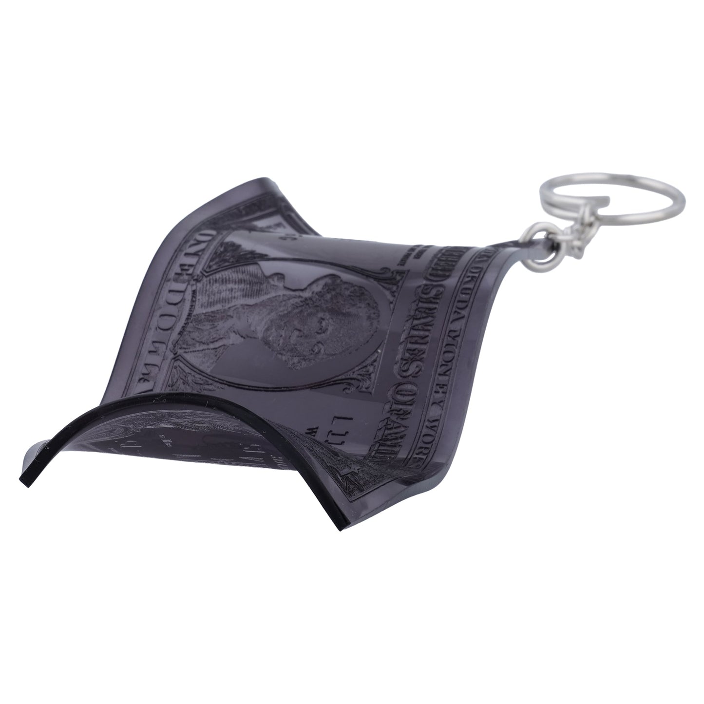 ACRYLIC KEYRING / BLACK