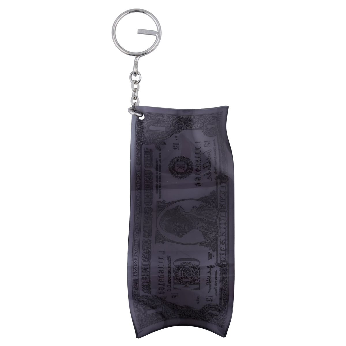 ACRYLIC KEYRING / BLACK