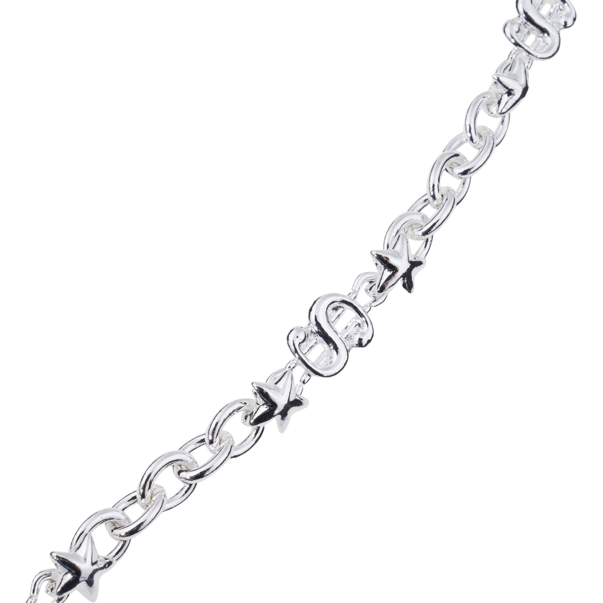 LAYERED NECKLACE / SILVER