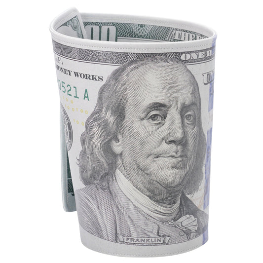 CRUMPLED BILL BOX / SILVER