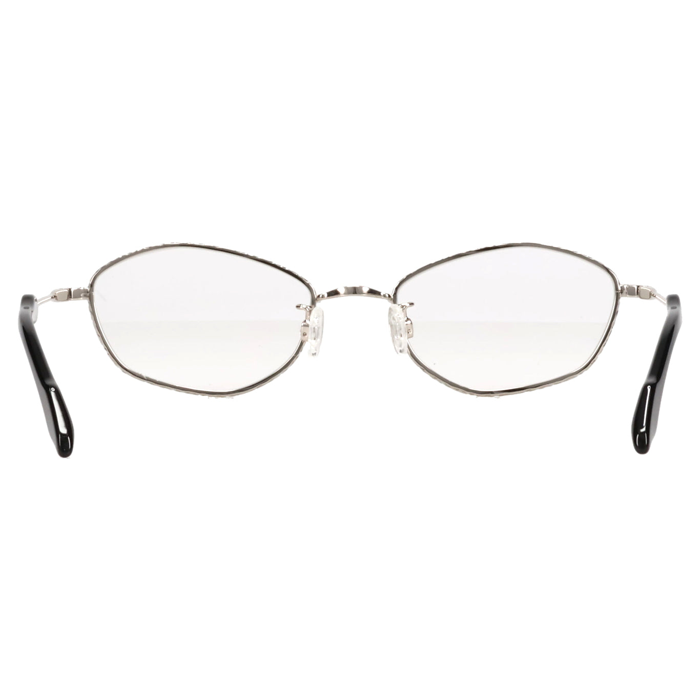TRI ZABU GLASSES - CLEAR / SILVER