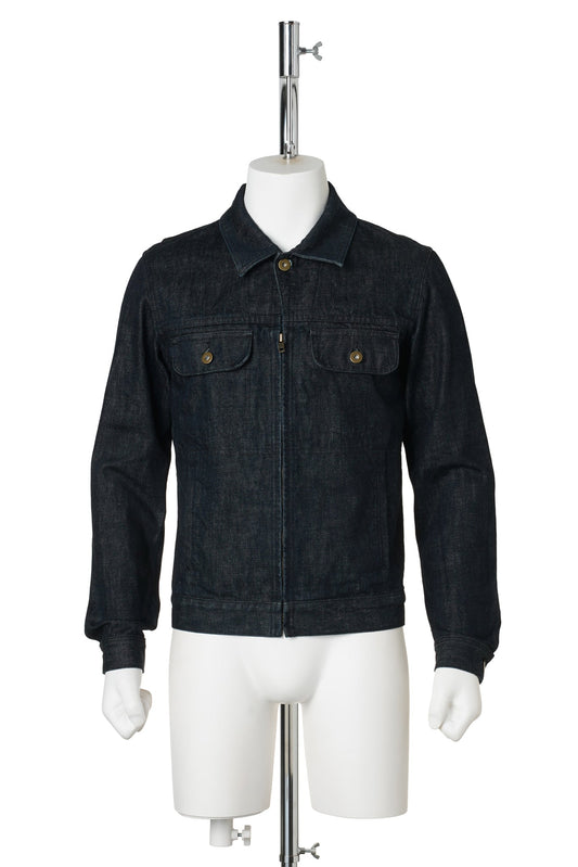 SLIM FIT DENIM JACKET / INDIGO