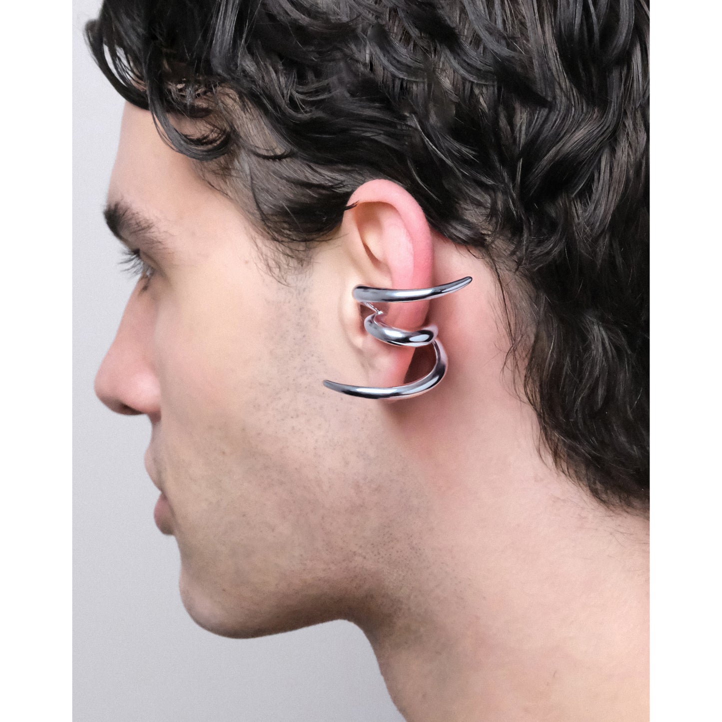 AURORA EAR CUFF / SILVER