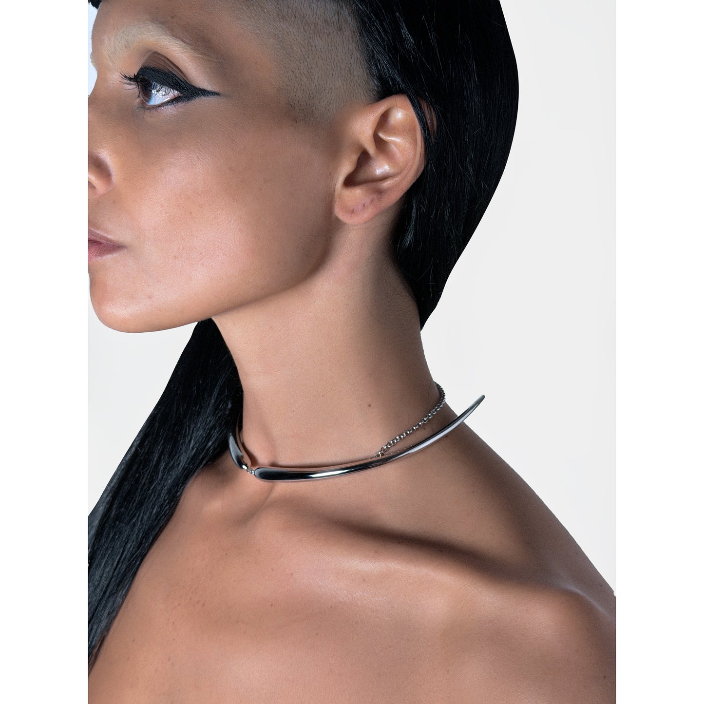 STINGER NECKLACE / SILVER
