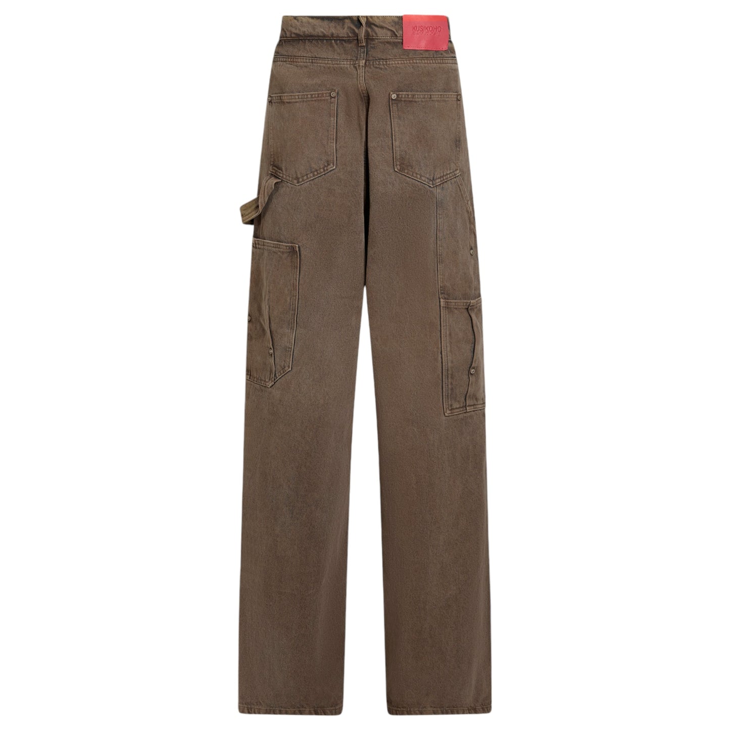 WORKWEAR MULTI RIVET DENIM / BROWN