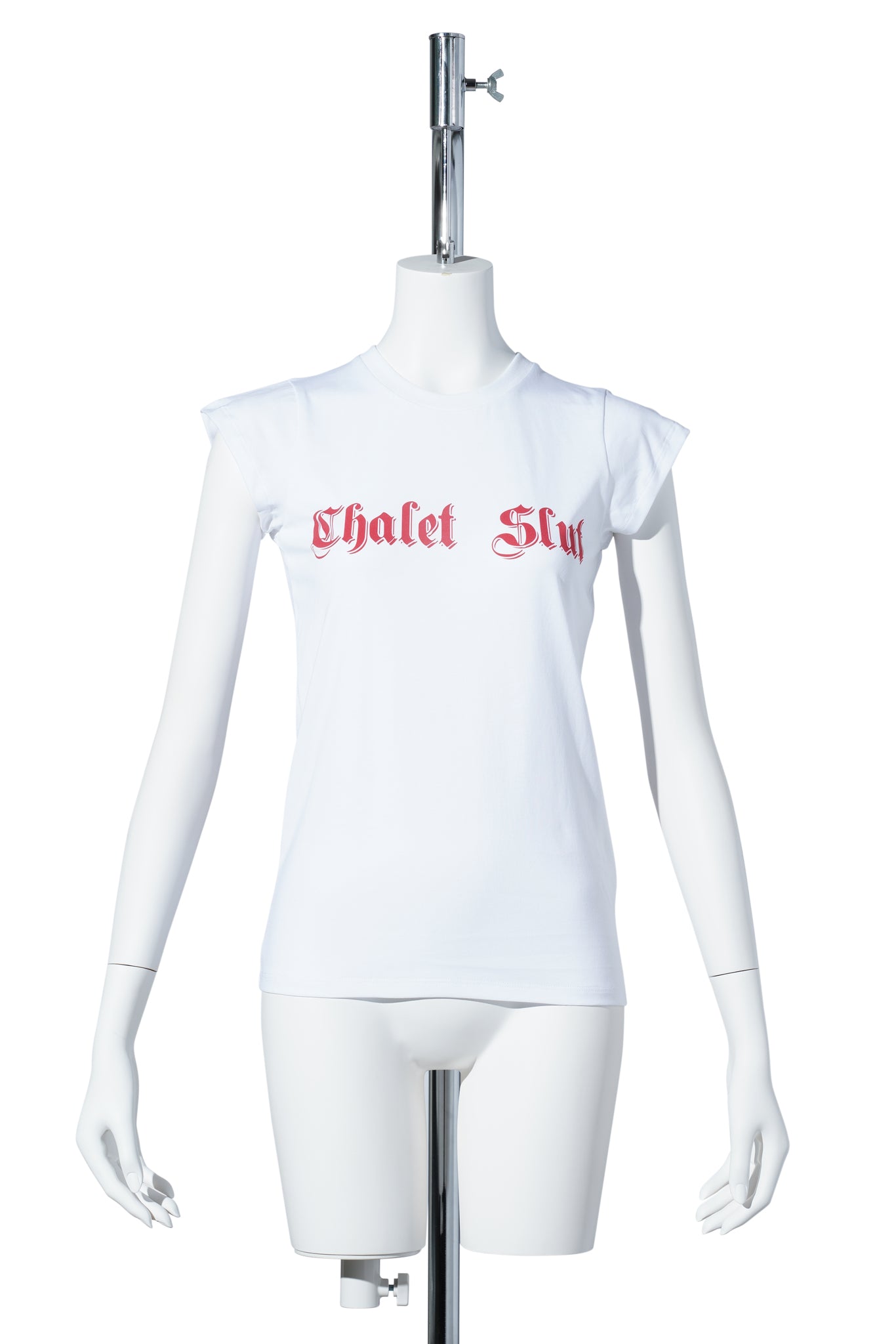 CHALET SLUT BABY TEE / WHITE
