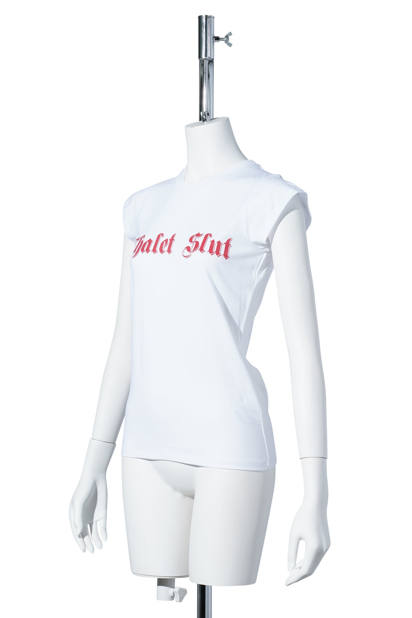CHALET SLUT BABY TEE / WHITE