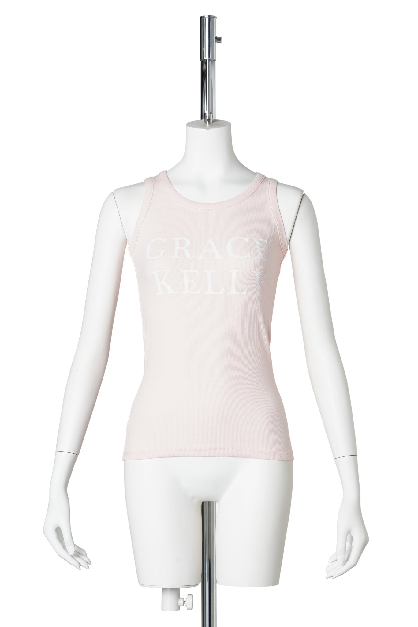 GRACE KELLY TANK TOP / BABY PINK