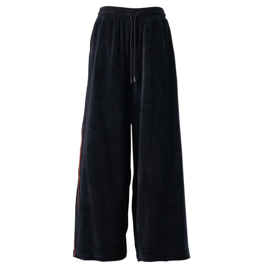 SUPA-SLEAZE TRACK PANTS / BLACK