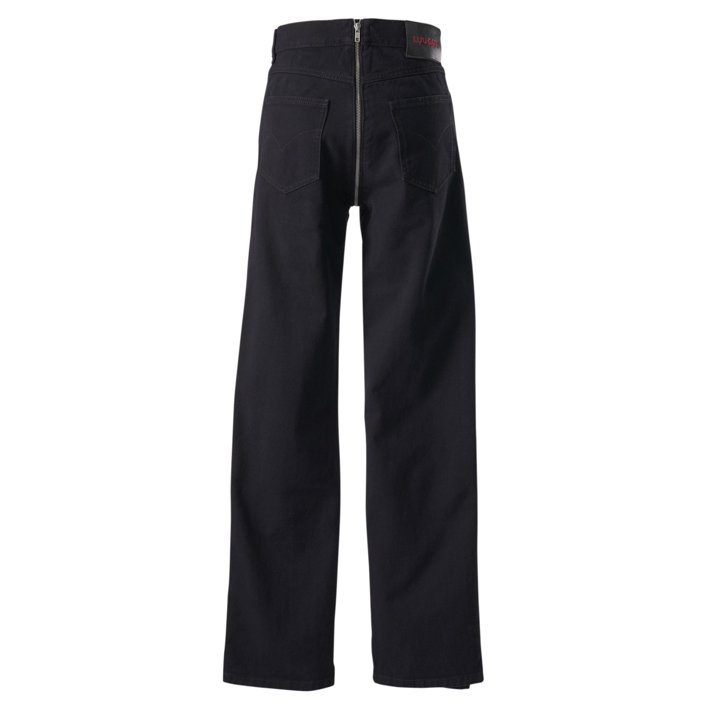 ZIPPED RIOT 5-POCKET / BLACK RINSE