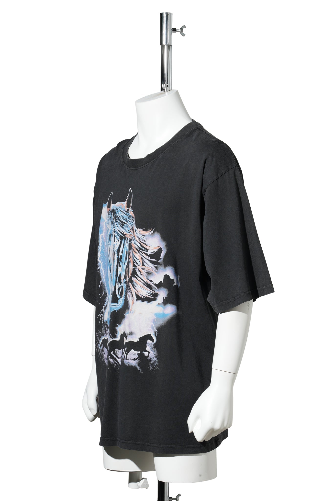 OVERSIZED CONCERT TEE / VINTAGE BLACK