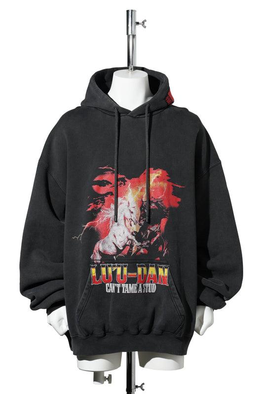 OVERSIZED HOODIE / VINTAGE BLACK