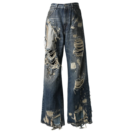 LDJ RAGGED JEAN / BLUE