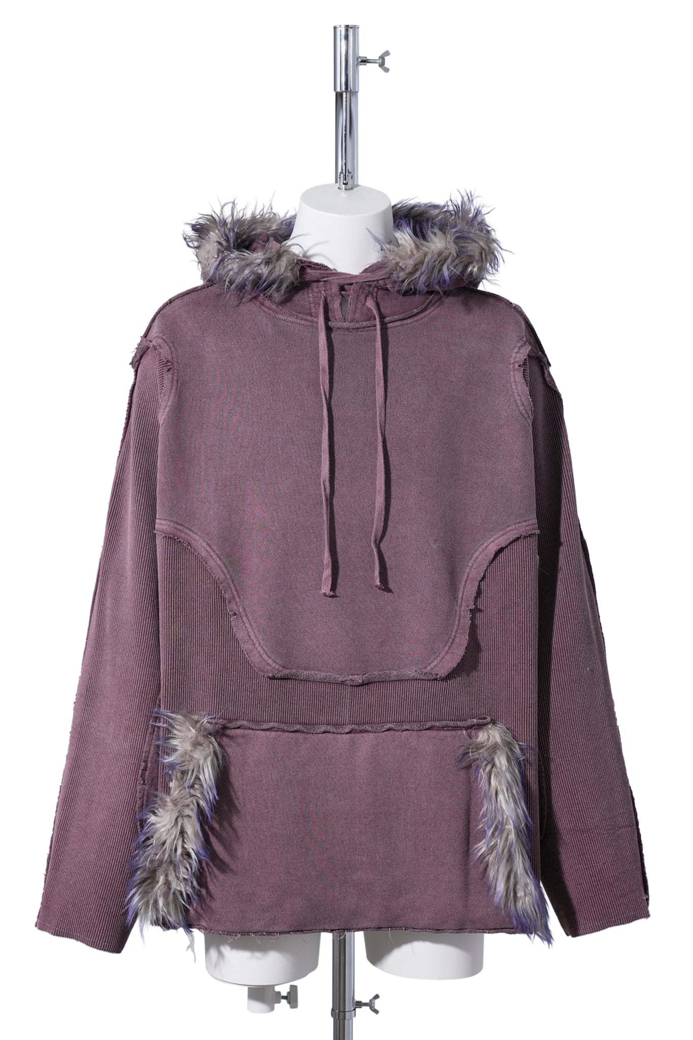 FRANCES ARMOUR HOODIE / PURPLE