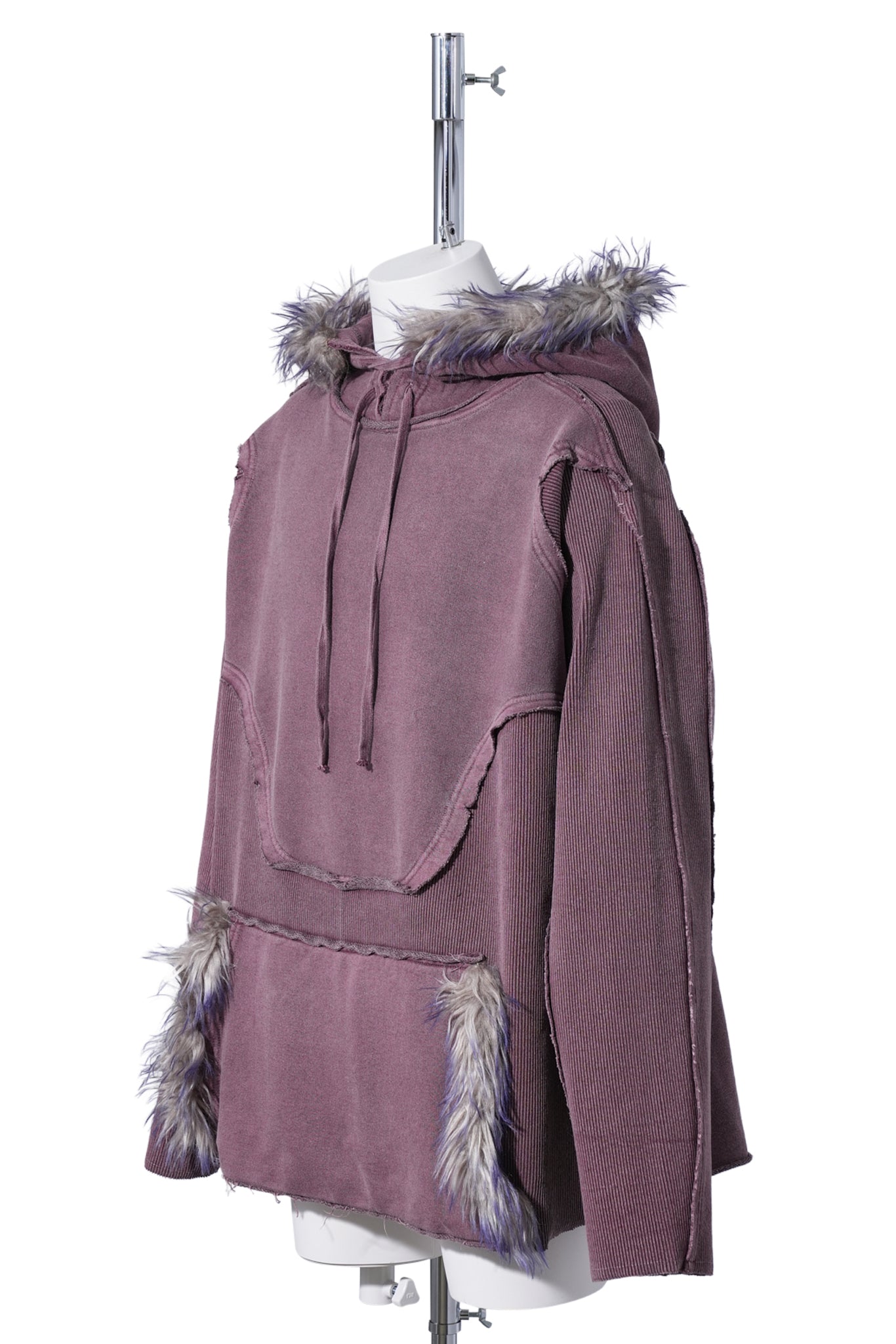FRANCES ARMOUR HOODIE / PURPLE