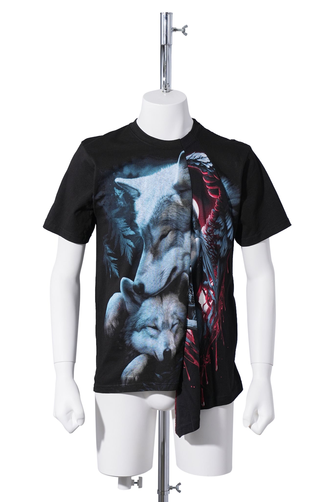 ANDREA PHANTASY T-SHIRT / TEAL WOLF