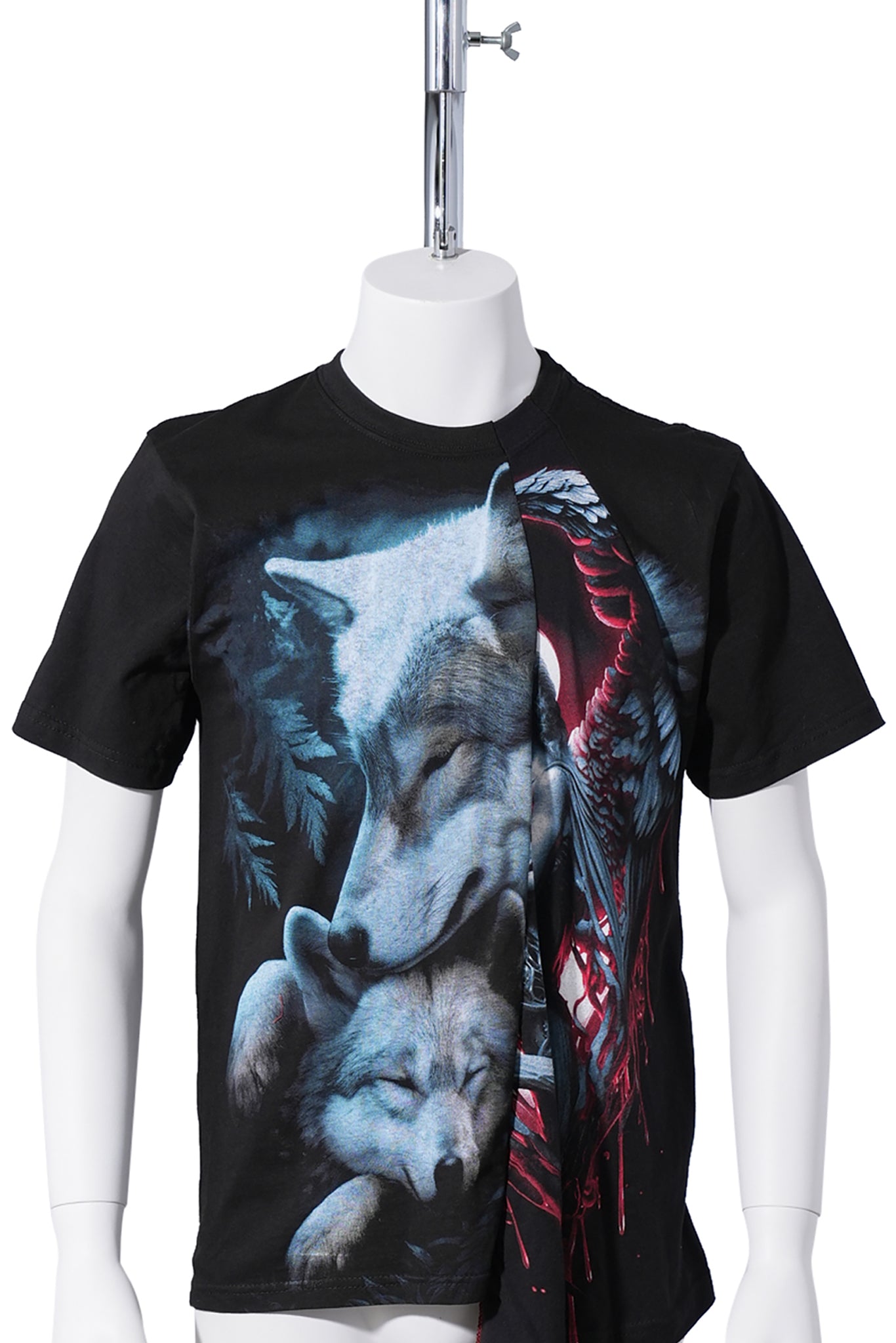 ANDREA PHANTASY T-SHIRT / TEAL WOLF