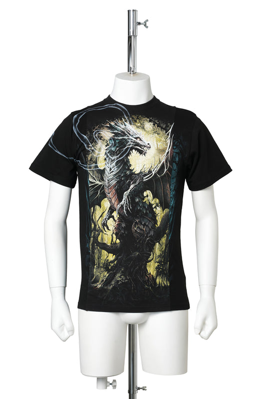 ALBEDO PHANTASY T-SHIRT / BLACK/MULTI