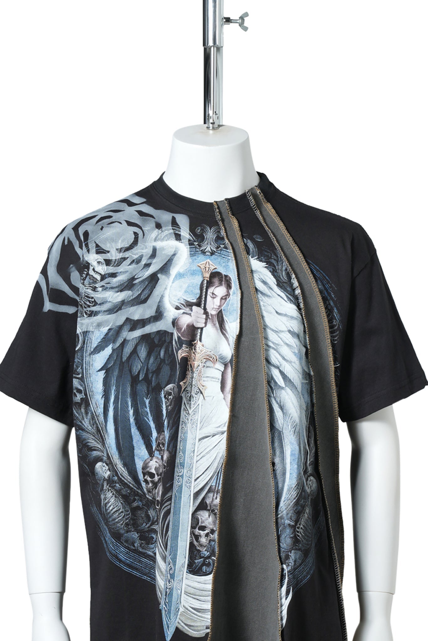 ANGEL PHANTASY T-SHIRT / BLACK BLUE
